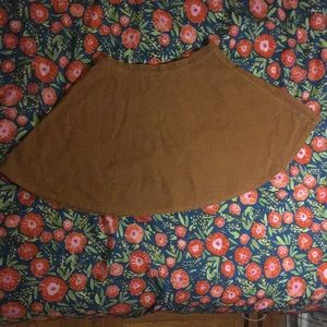 American Apparel corduroy circle skirt size L